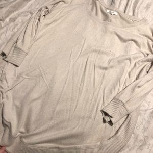 Beige simple Maurices sweater